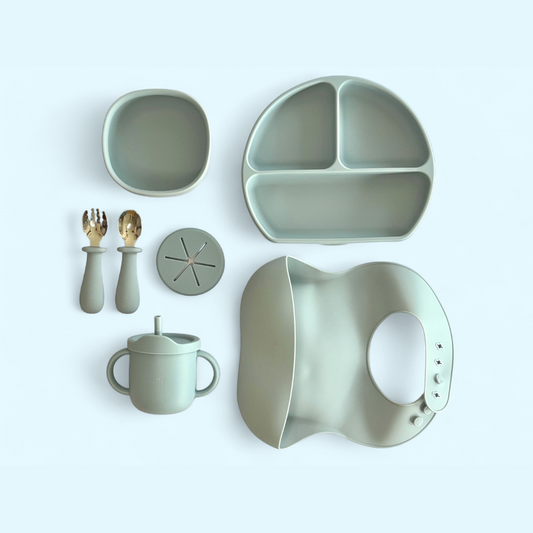 Set de Alimentación Dusty Blue