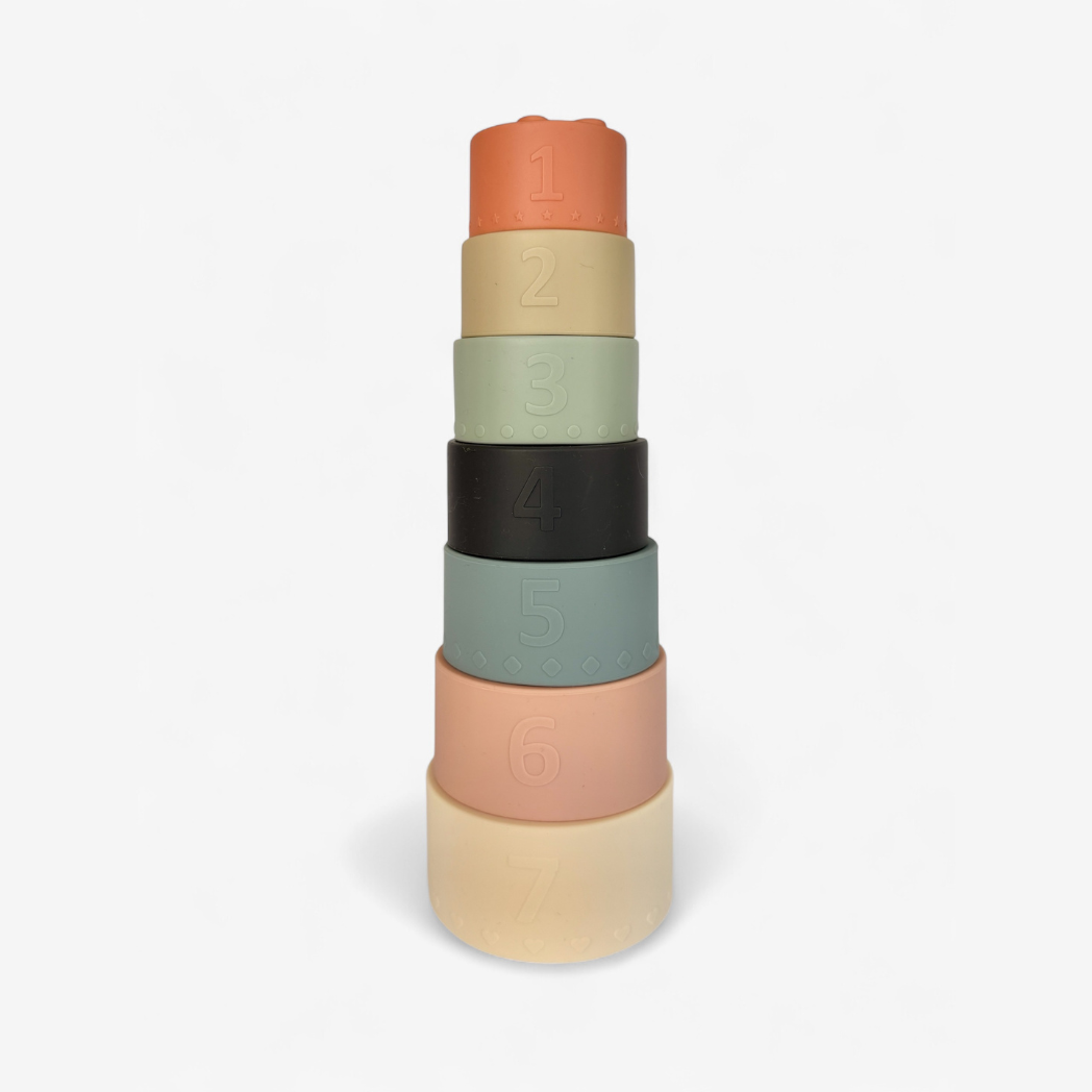 Bloques Sensoriables Apilables Silicona