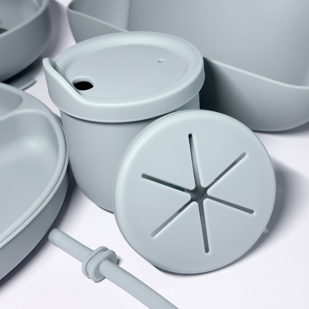 Set de Alimentación Dusty Blue