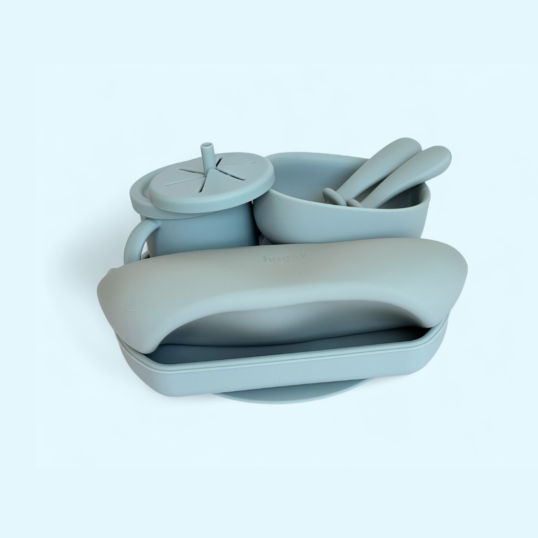 Set de Alimentación Dusty Blue