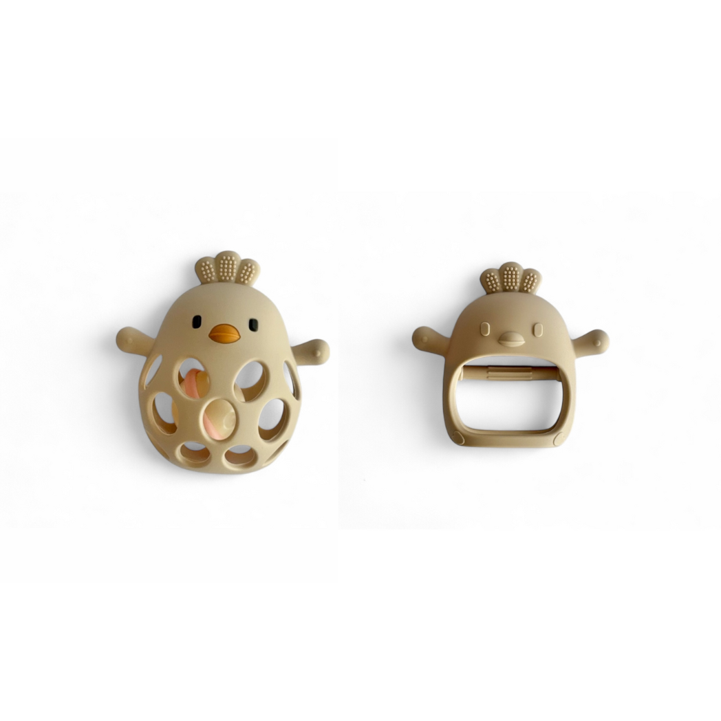 Set Mordedores Silicona Pollo